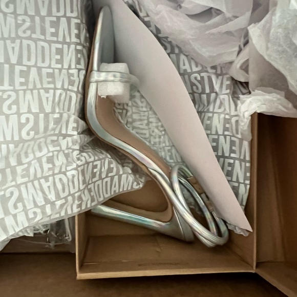 Becky Iridescent matching heel and bag Steve Madden - Picture 8 of 8